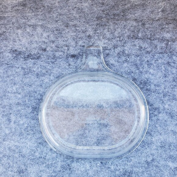 Vintage Corning Pyrex 600-B Clear Glass Pumpkin-Shaped Baking Dish Thanksgiving - Picture 4 of 7